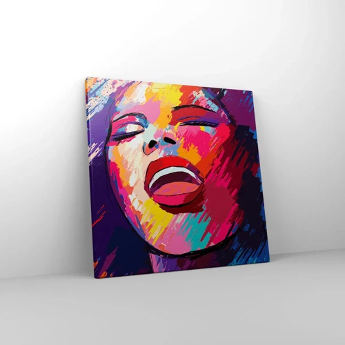 Canvas picture - Sing Your Life Away - 40x40 cm