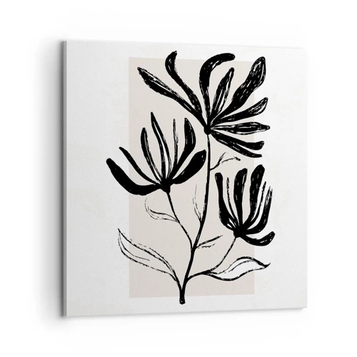 Canvas picture - Sketch for a Herbarium - 60x60 cm