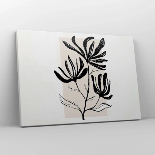 Canvas picture - Sketch for a Herbarium - 70x50 cm