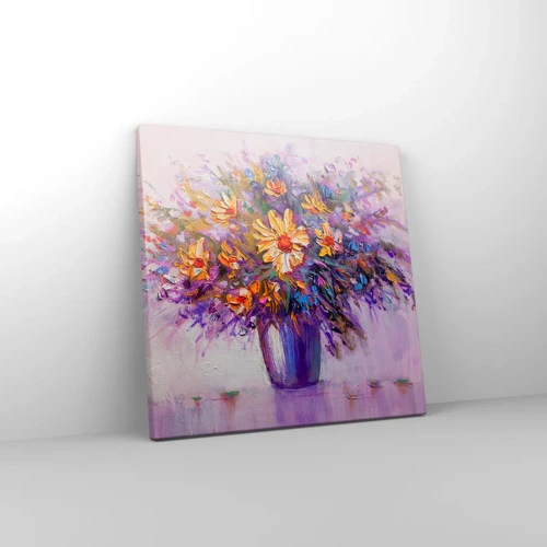 Canvas picture - Smells Sweet, Looks Sweet - 30x30 cm