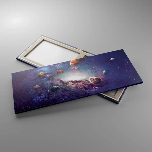 Canvas picture - Solar-Dancing System - 100x40 cm