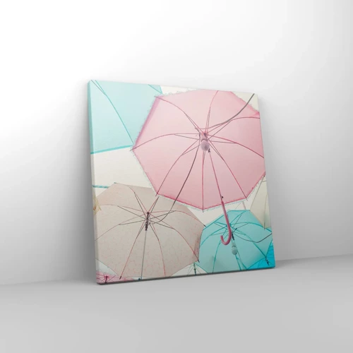 Canvas picture - Sometimes Sun, Sometimes Rain - 30x30 cm