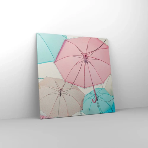 Canvas picture - Sometimes Sun, Sometimes Rain - 70x70 cm