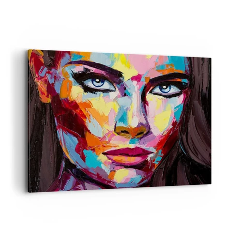 Canvas picture - Soul Is Also Colourful - 120x80 cm