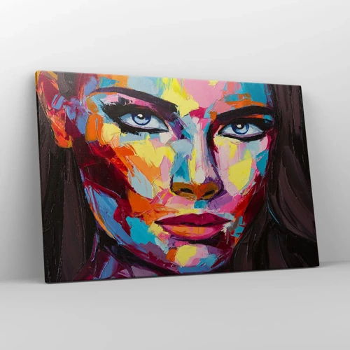 Canvas picture - Soul Is Also Colourful - 120x80 cm