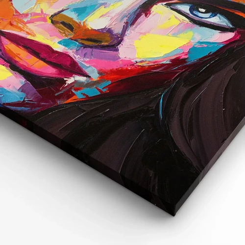 Canvas picture - Soul Is Also Colourful - 120x80 cm