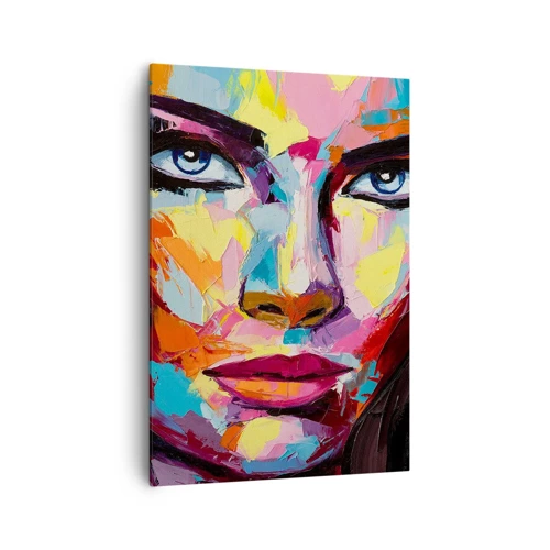 Canvas picture - Soul Is Also Colourful - 70x100 cm