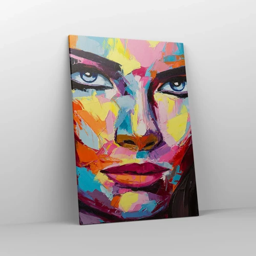 Canvas picture - Soul Is Also Colourful - 70x100 cm