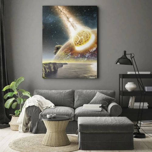 Canvas picture - Space Drama - 50x70 cm