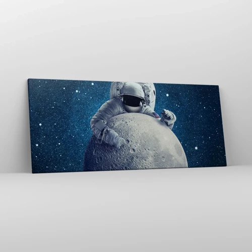 Canvas picture - Space Joker - 120x50 cm