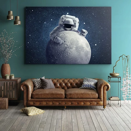 Canvas picture - Space Joker - 120x80 cm