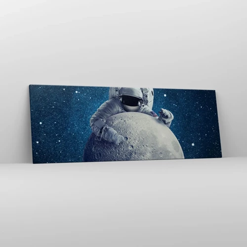 Canvas picture - Space Joker - 140x50 cm