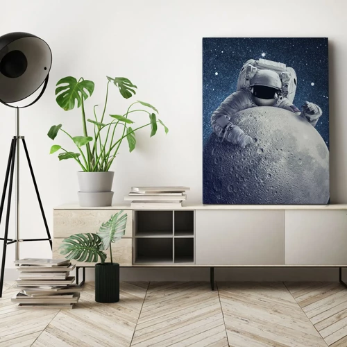 Canvas picture - Space Joker - 45x80 cm