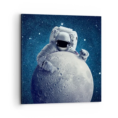 Canvas picture - Space Joker - 70x70 cm