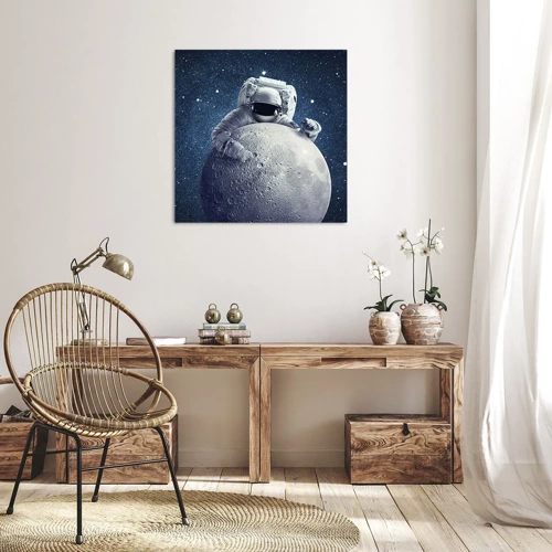 Canvas picture - Space Joker - 70x70 cm