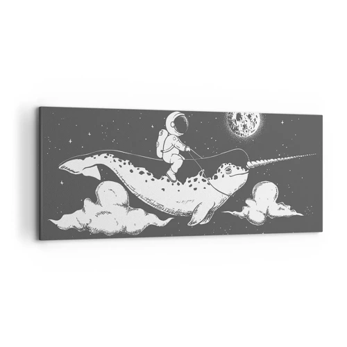 Canvas picture - Space Rider - 120x50 cm