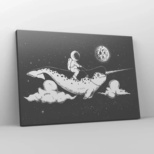 Canvas picture - Space Rider - 70x50 cm