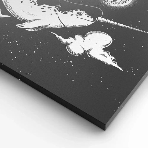 Canvas picture - Space Rider - 70x50 cm