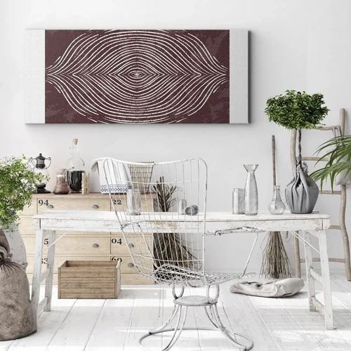 Canvas picture - Space Talks - 100x40 cm