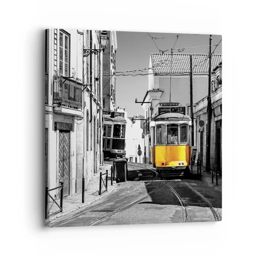 Canvas picture - Spirit of Lisbon - 30x30 cm