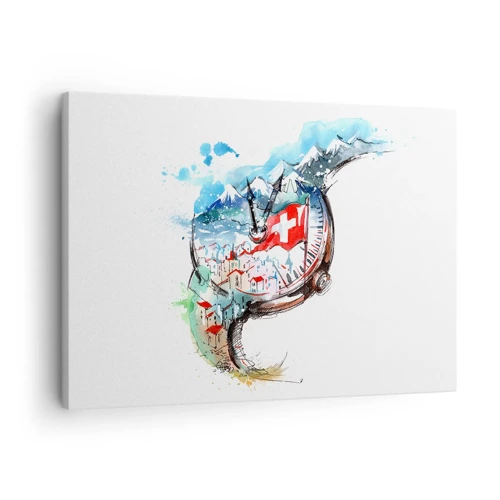 Canvas picture - Spirit of Switzerland - 70x50 cm