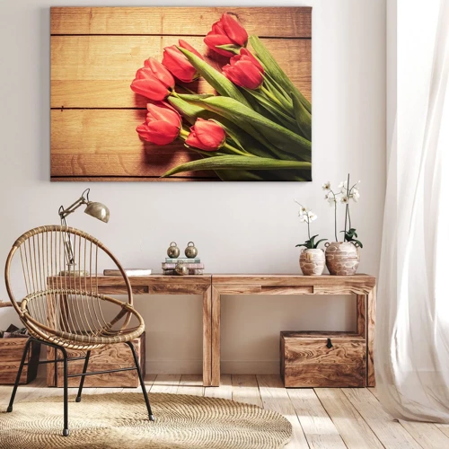 Canvas picture - Spring Confession - 70x50 cm