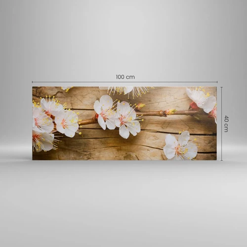 Canvas picture - Spring Has Arrived - 100x40 cm