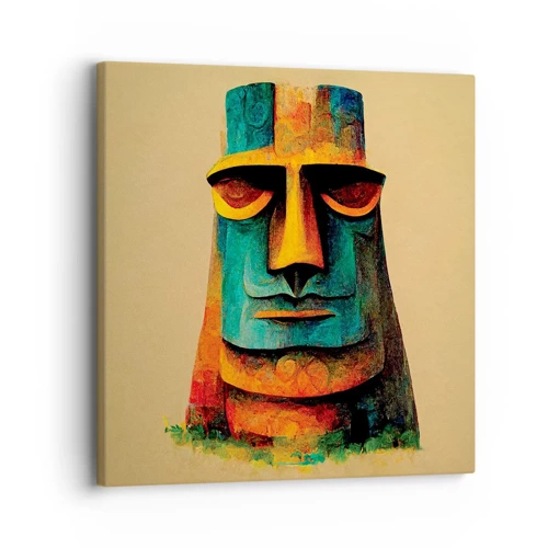 Canvas picture - Statuesque but Friendly - 30x30 cm