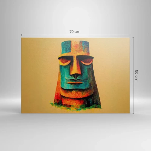 Canvas picture - Statuesque but Friendly - 70x50 cm