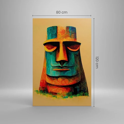 Canvas picture - Statuesque but Friendly - 80x120 cm