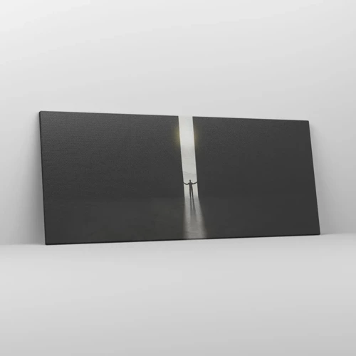 Canvas picture - Step to Bright Future - 120x50 cm