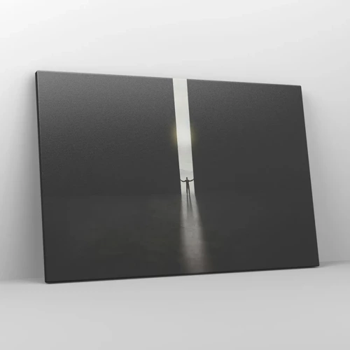Canvas picture - Step to Bright Future - 120x80 cm
