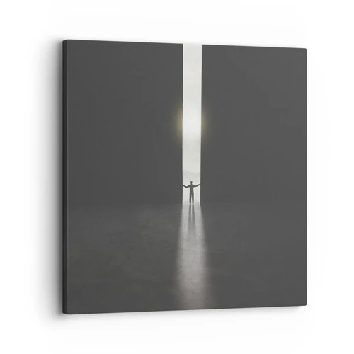 Canvas picture - Step to Bright Future - 30x30 cm