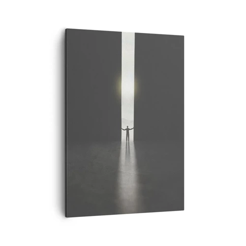 Canvas picture - Step to Bright Future - 50x70 cm