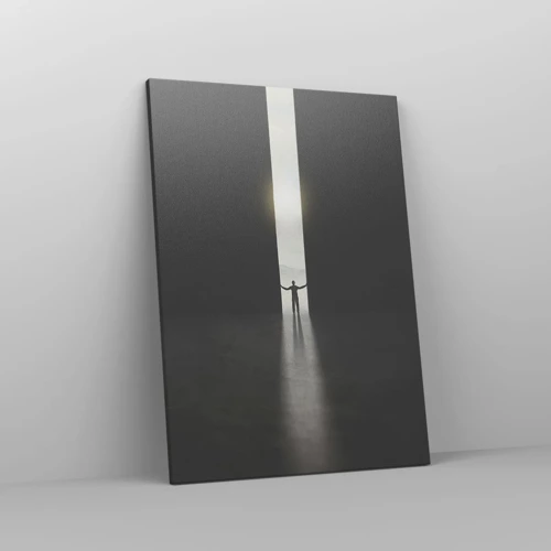 Canvas picture - Step to Bright Future - 50x70 cm