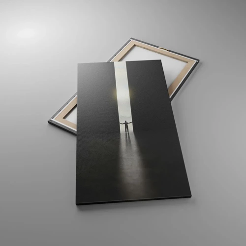 Canvas picture - Step to Bright Future - 55x100 cm