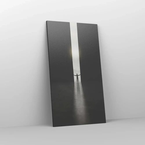 Canvas picture - Step to Bright Future - 55x100 cm