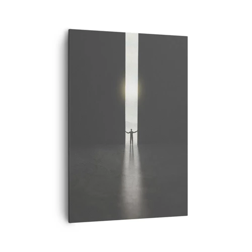 Canvas picture - Step to Bright Future - 70x100 cm