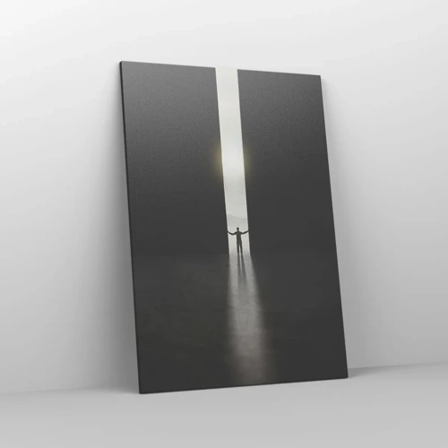 Canvas picture - Step to Bright Future - 70x100 cm