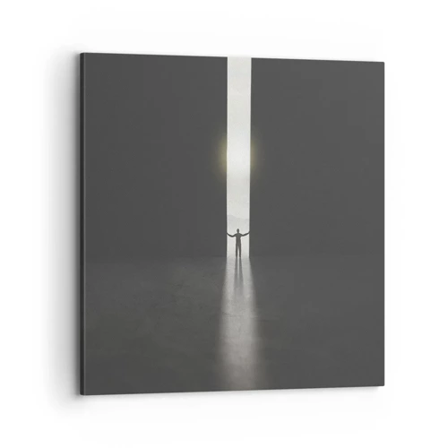 Canvas picture - Step to Bright Future - 70x70 cm