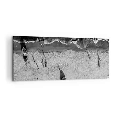 Canvas picture - Still on the Shore… - 100x40 cm