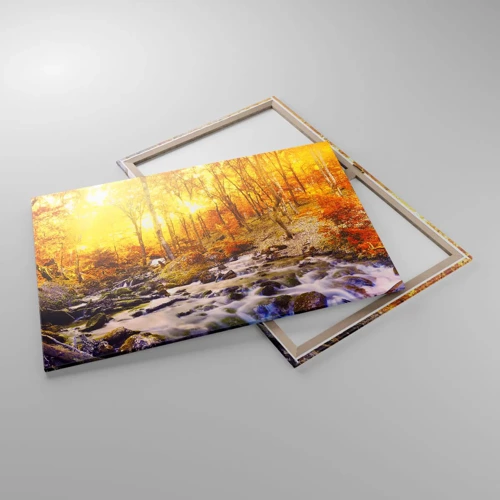 Canvas picture - Stones Set in Gold and Platinum - 100x70 cm