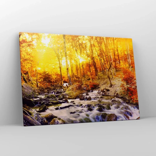 Canvas picture - Stones Set in Gold and Platinum - 100x70 cm