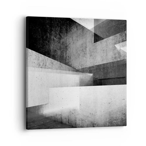 Canvas picture - Structure of Space - 40x40 cm
