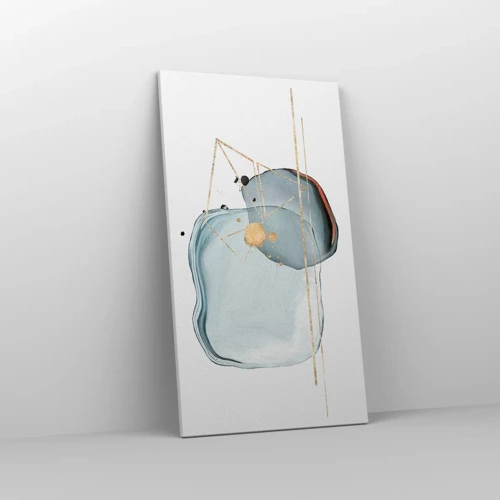 Canvas picture - Study of a Raindrop - 45x80 cm