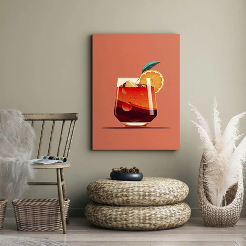 Canvas picture - Summer Refreshment - 50x70 cm