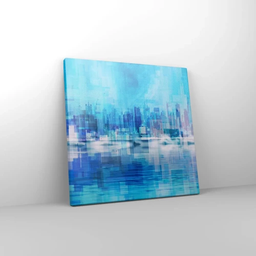 Canvas picture - Sunk in Blue - 30x30 cm