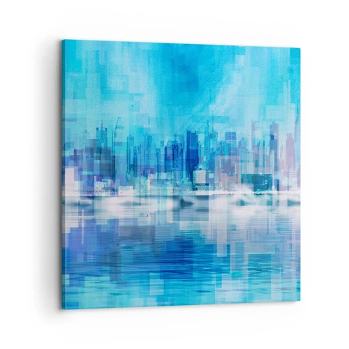 Canvas picture - Sunk in Blue - 60x60 cm