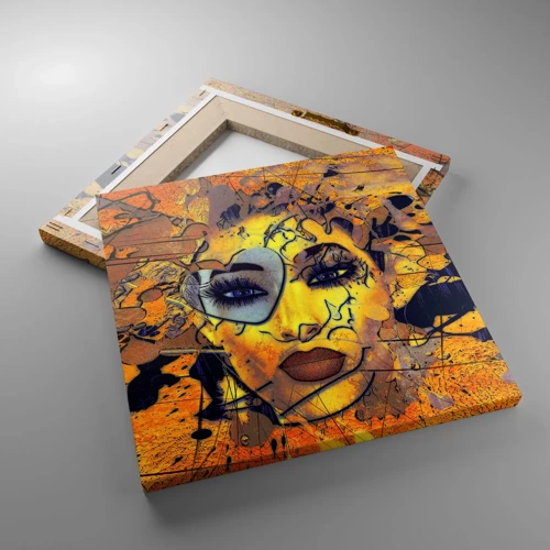 Canvas picture - Sunny Beauty - 30x30 cm