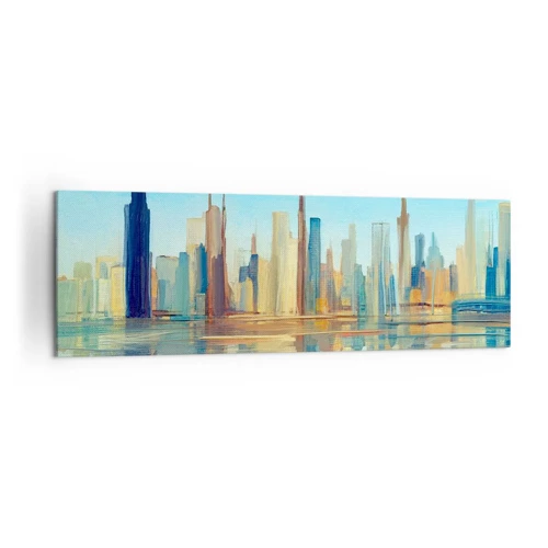 Canvas picture - Sunny Metropolis - 160x50 cm